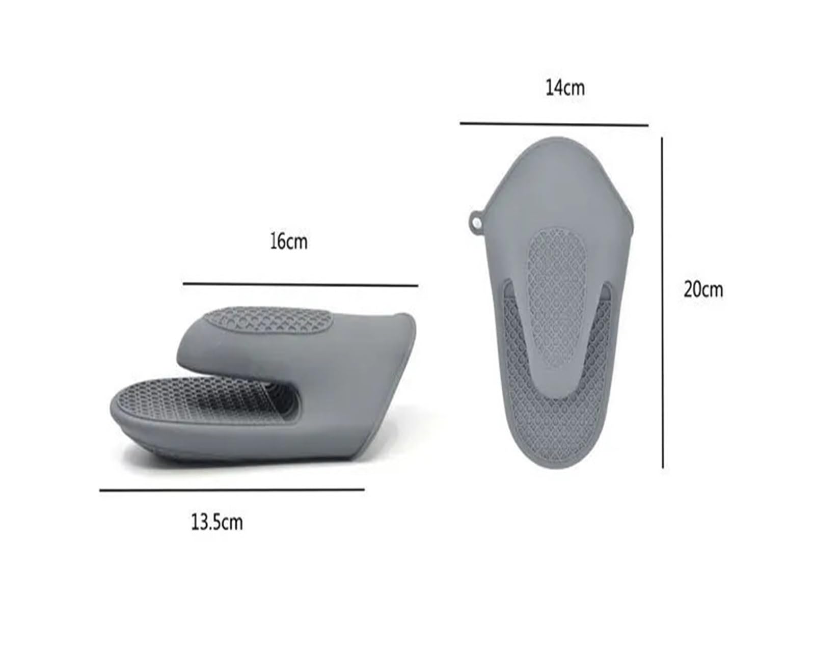 MRKU Guantes para Hornear, Guantes de Cocina para Horno, Pinza para la Mano, Aislamiento térmico, Herramienta doméstica, Material de Silicona Grueso antiescaldaduras