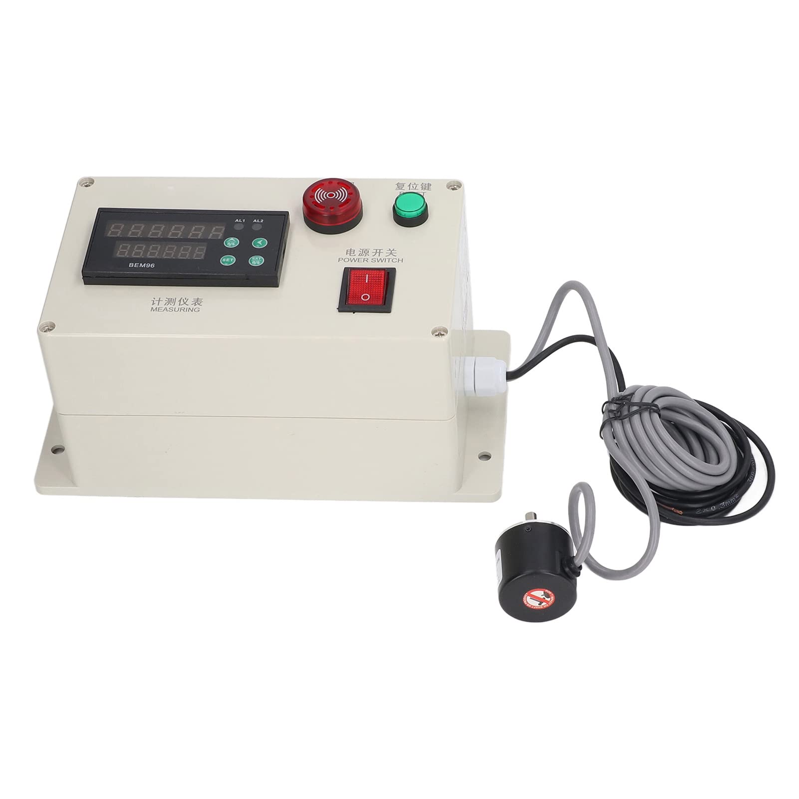 Contametri Digitale Meccanico - Contatore Lunghezze Tessuto E Filo, 6 Cifre, 99999.9m - Foto 4