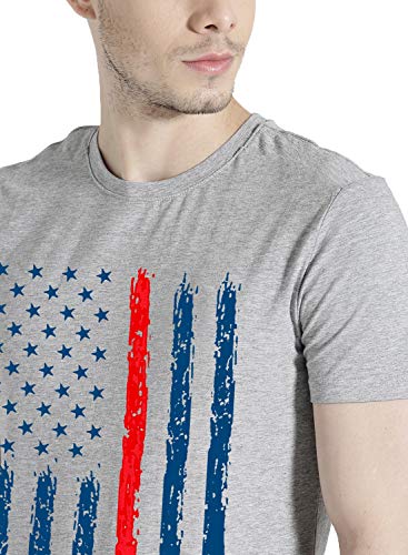 Image of ADRO Men's Cotton Regular Fit T-Shirt