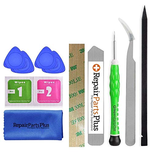 Repair Parts Plus for iPad 2 Screen Replacement Glass Touch Digitizer (A1395, A1396, A1397 9.7\") Premium Kit + Home Button - Black - Thumbnail 7