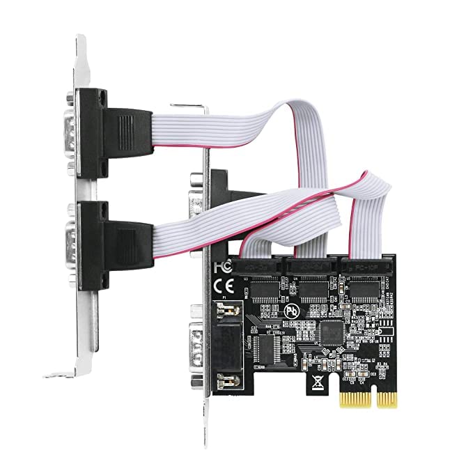 4 Port PCIE RS232 Serial Adapter Card, PCIE Serial