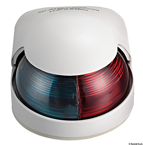 Osculati Decklicht zweifarbig rot/grün 225°