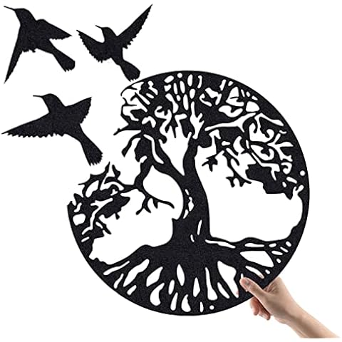 Luccyle Arbre de vie en métal 50x50cm Cover