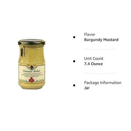 Miniatura 3 de Edmond Fallot Mostaza Borgoña