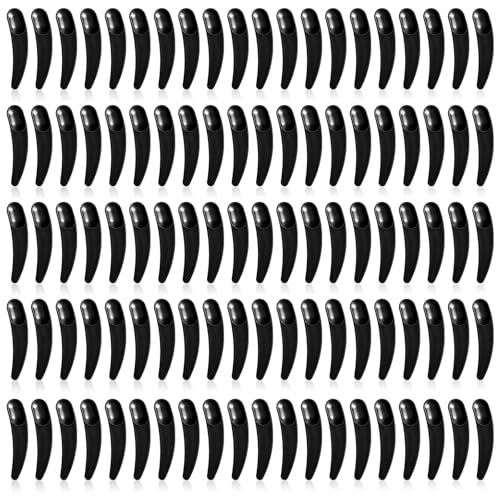 AOZUO Lot de 100 spatules cosmétiques - Petites cuillères en silicone - Spatules cosmétiques - Spatules cosmétiques - Spatule cosmétique - Pinceau de...