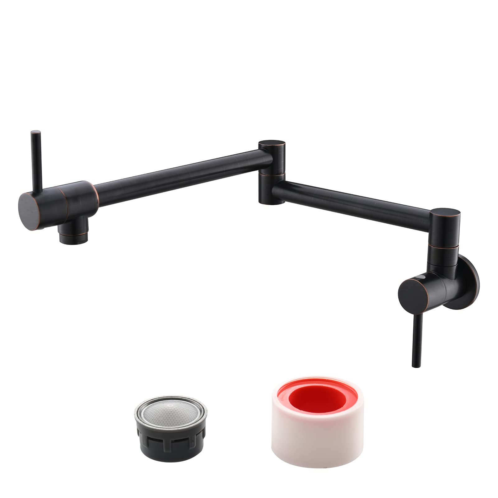 Robinet mural pliable eau froide en laiton pour éviter de porter les casseroles