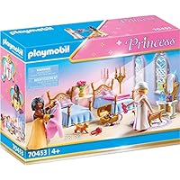 Playmobil 70453 Princess Castle Royal Bedroom, magical world for princes and princesses, fun imaginative role play, playset suitable for children ages 4+