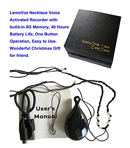 Digital Voice Recorder Mini Voice Recorder - Gift Box Packaging - 40 Hours Battery Life - 8G Up To 94 Hours Capacity #TOP1