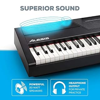 Alesis Recital PRO & M-Audio SP-2 – Piano Numérique avec Un Clavier de 88 Touches à Mécanique de Marteau & Pédale de… - Les Beatles, Paul McCartney, John Lennon, RIngo Starr, George Harrison Alesis Recital PRO & M-Audio SP-2 - Piano Numérique avec Un Clavier de 88 Touches à Mécanique de Marteau & Pédale de… – Image 3
