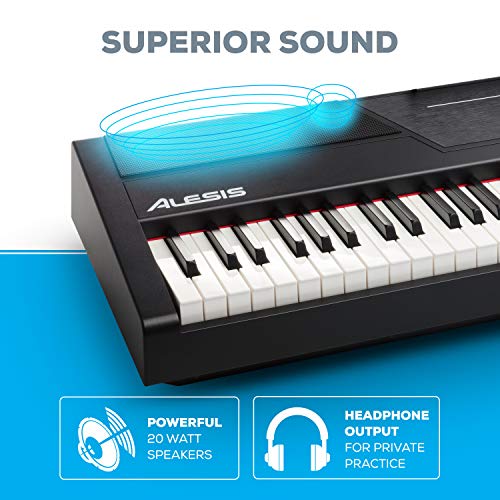 Alesis Recital PRO & M-Audio SP-2 – Piano Numérique avec Un Clavier de 88 Touches à Mécanique de Marteau & Pédale de… - Les Beatles, Paul McCartney, John Lennon, RIngo Starr, George Harrison Alesis Recital PRO & M-Audio SP-2 - Piano Numérique avec Un Clavier de 88 Touches à Mécanique de Marteau & Pédale de… – Image 4