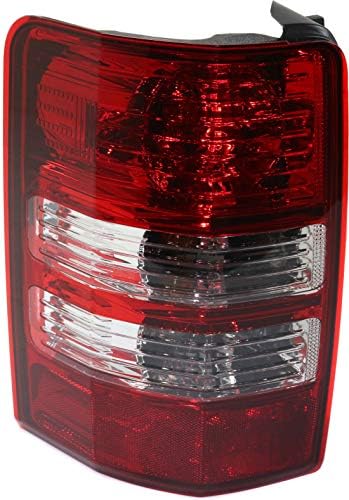 EVAN FISCHER Driver Side Tail Light Compatible with 2008-2012 Jeep Liberty -