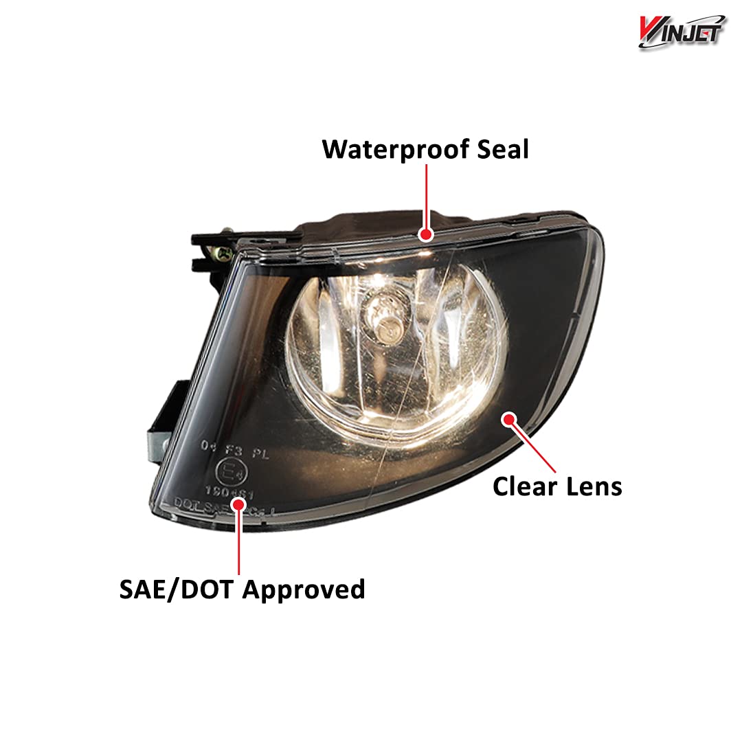 Winjet OEM Series for [2007 2008 2009 2010 2011 2012 2013 BMW 3 Series 328i 335i] Driving Fog Lights