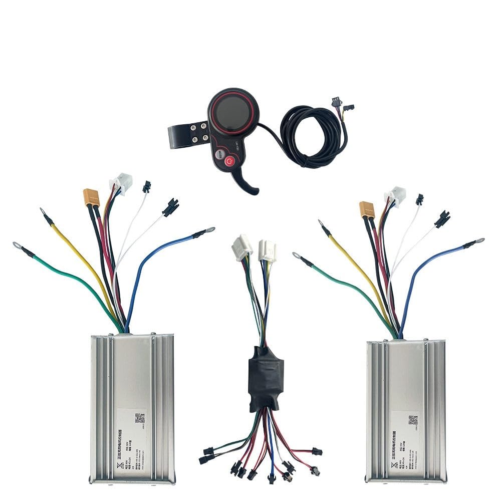 ScooterzubehöR Elektroroller-Controller-Zubehörteile 60V 72V 50A 45A for Elektroroller 5600W 6000W 8000W 10000W 15000Watt E Scooter Controller(Controllers Throttle)