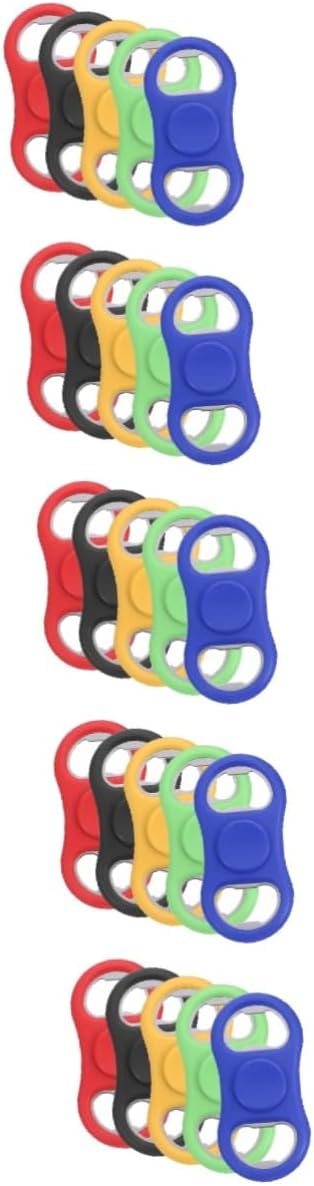 5sets Portable Rotation Bottle Opener Novelty Manual Tool for Parties Weddings and Home Use for Beer and Wine Lovers Sturdy and Fun Design 5pcs*5