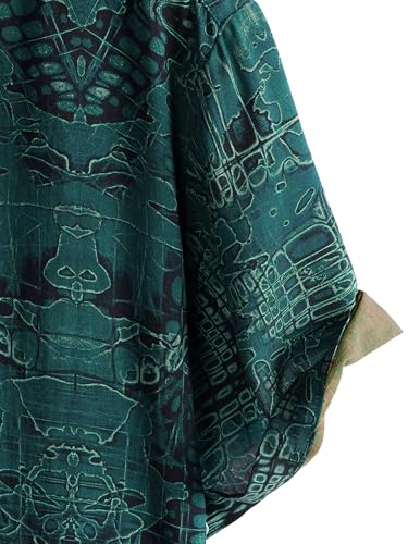 Image of JOTOOK Mens Hawaiian Shirt Short Sleeve Button Down Tropical Shirts Casual Floral Summer Beach Shirt