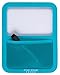 Five Star Locker Dry Erase Board with Storage Pocket, 7 x 9 Inches, Teal (72592)