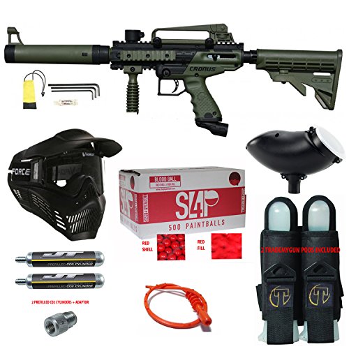 Cronus Tactical .68 Cal Paintball Marker Kit - S4P Ready Play Package