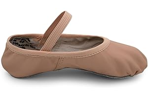 Allure: The Epitome of Grace for Young Dancers - Brown Ballet Shoes for Girls