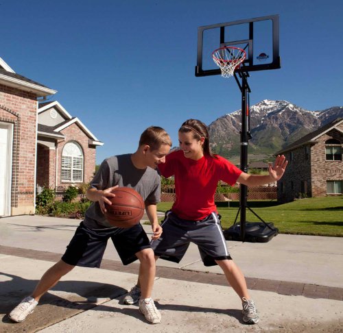 Lifetime 71286 Xl Portable Basketball System, 52 Inch Shatterproof Backboard #TOP5