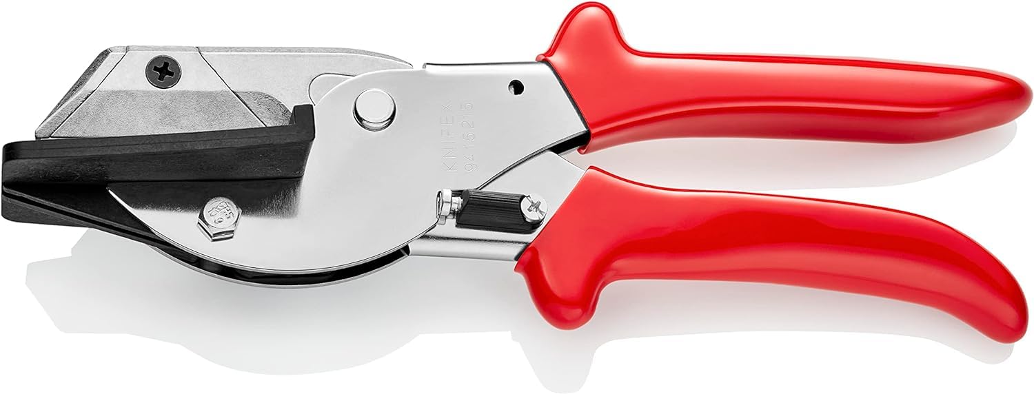 KNIPEX Cesoia per cavi a nastro cromata rivestiti in resina sintetica 215 mm, 94 15 215 EAN