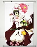 Ao no Exorcist Wall Scroll Poster Fabric Painting for Anime Mephisto Pheles 041 L