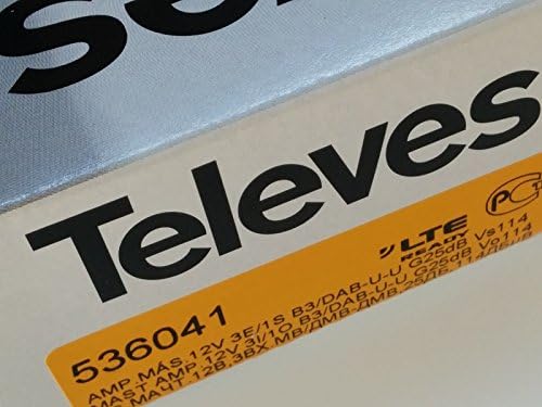 Televés - Televes 536041 - Amplificador mástil 12v 3e/1s b3/dab-u-u Televés - Televes 536041 - Amplificador mástil 12v 3e/1s b3/dab-u-u