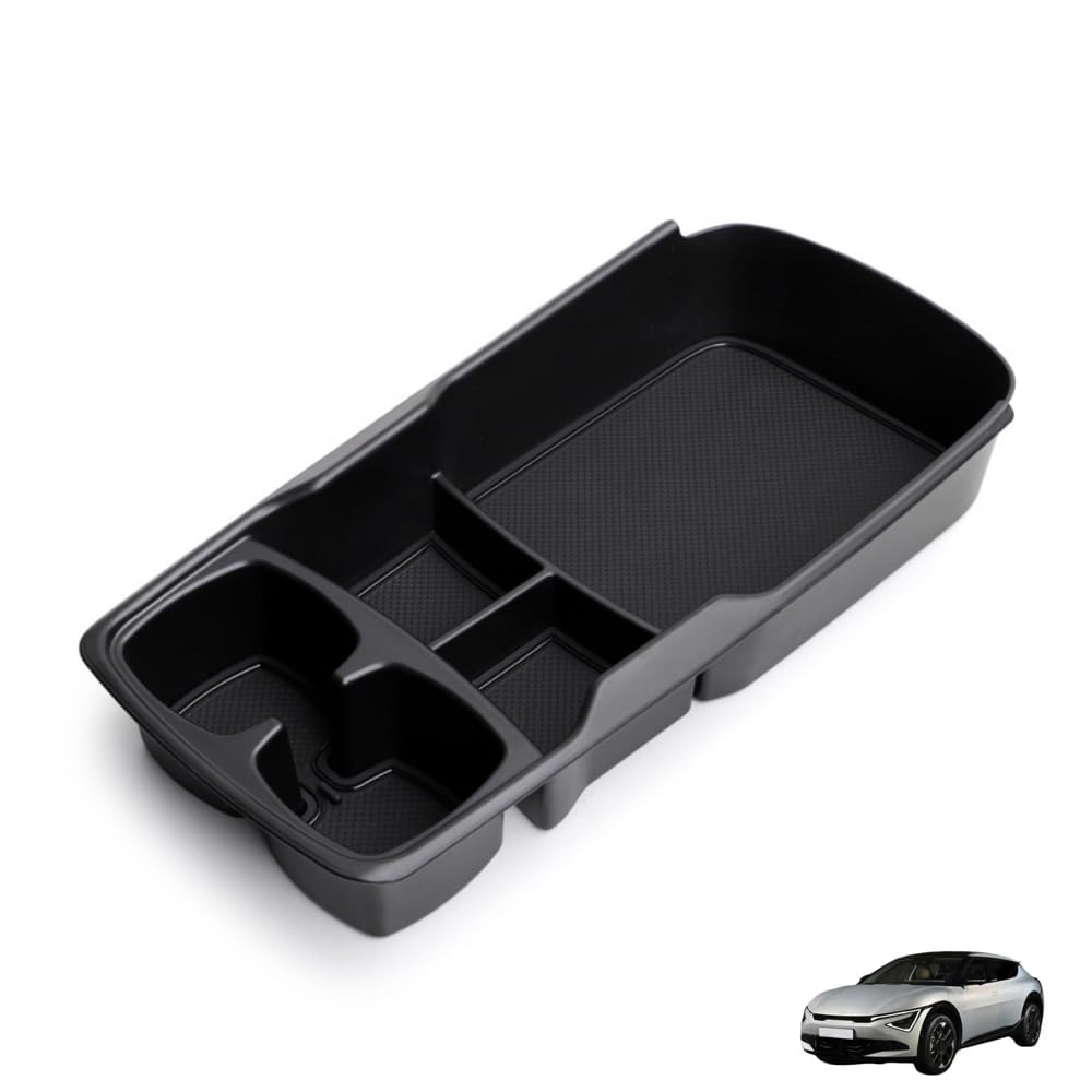 QQJHBAMYN Center Console Organiser Lower, for Kia EV6