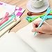 Trounistro 21 Pieces Cute Cartoon Ink Pens Assorted Style Writing Pens Gel Ink Pen Set for Home Office School Party Kids Gift