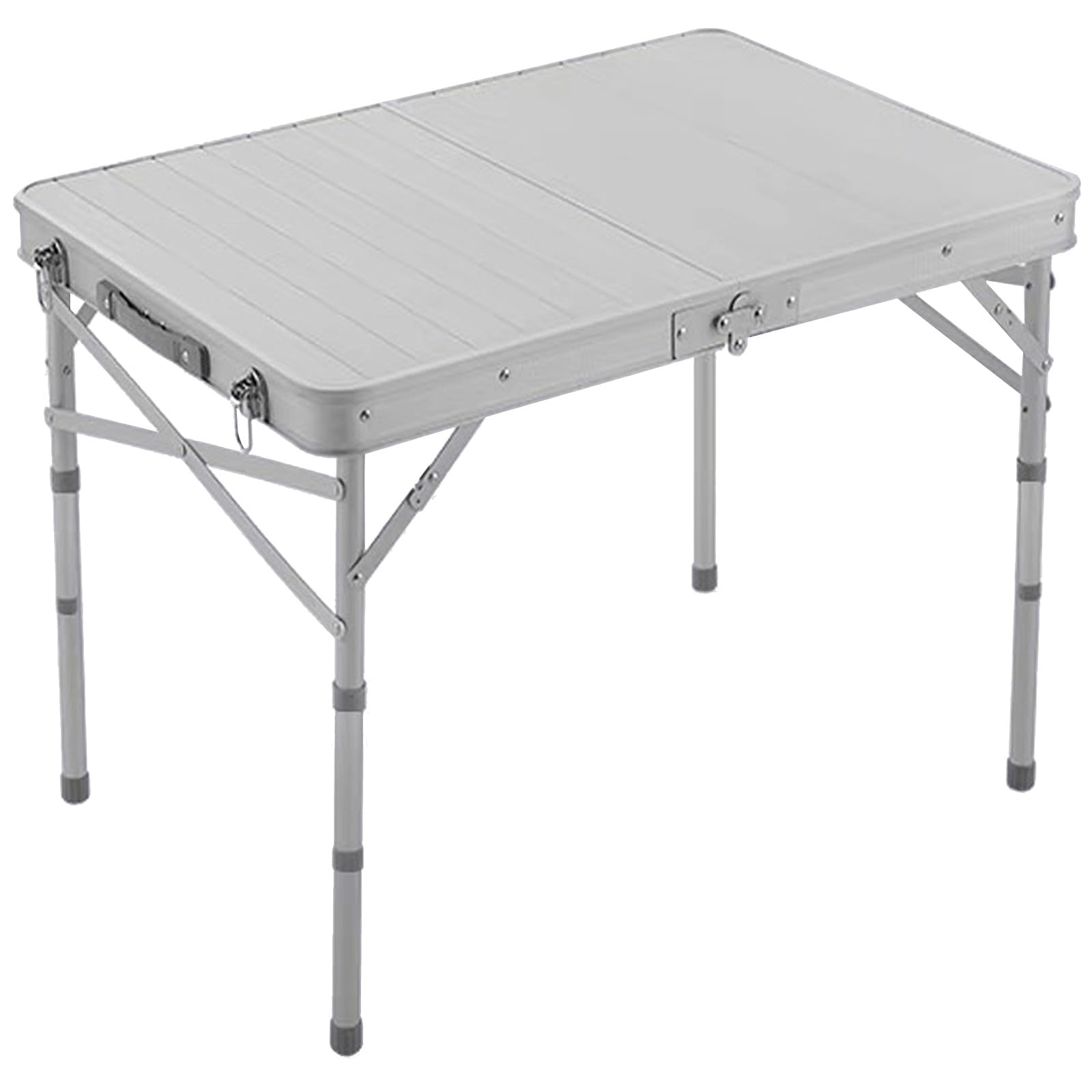 Table pliante réglable en hauteur : finis les repas de camping inconfortables