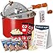 The Original Whirley Pop Stovetop Popcorn Popper Theater Style Popcorn Set