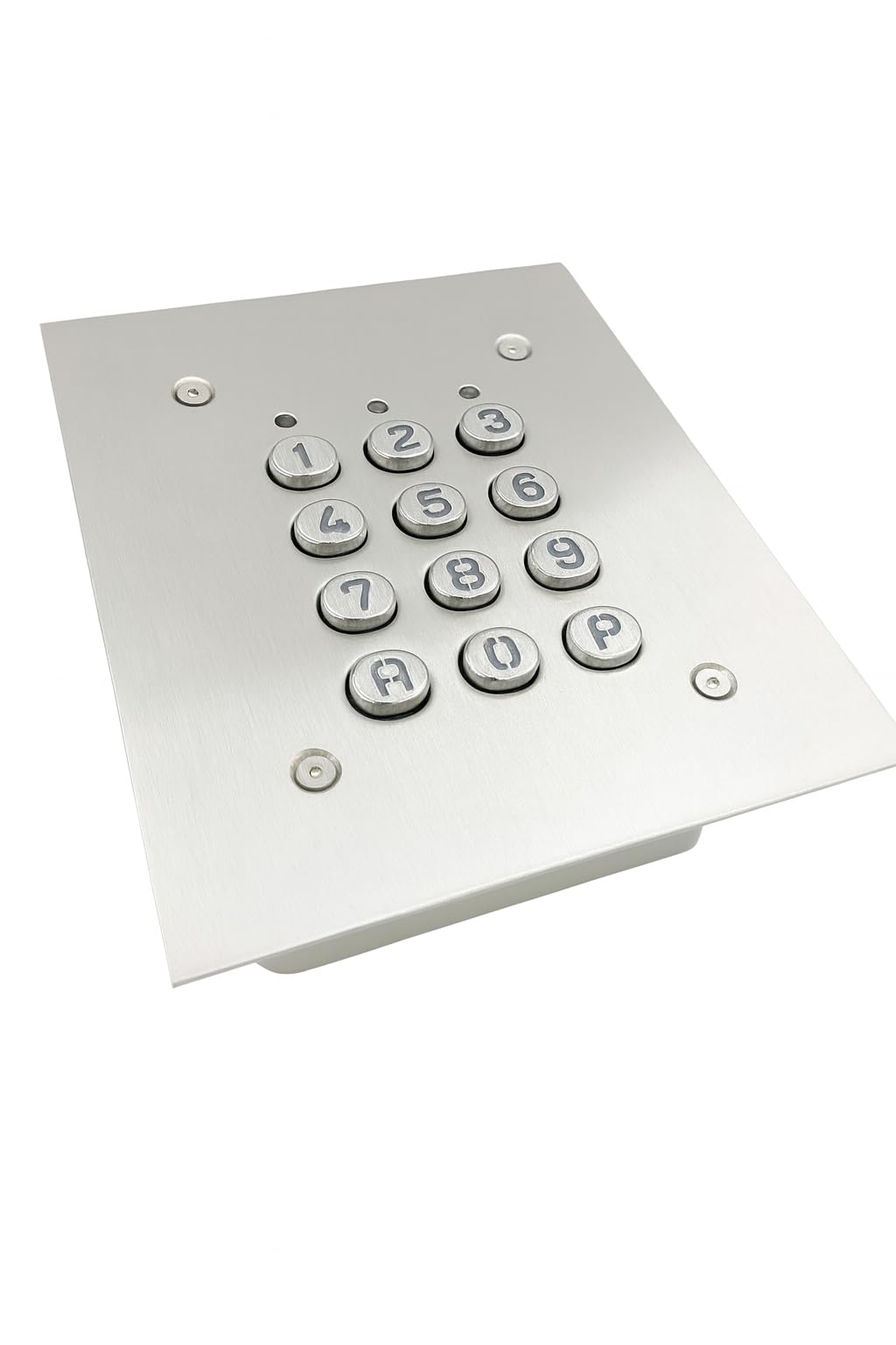 Acie SU2-EAB-TME teclado 2 relés con 60 Códigos/teclas metálicas placa acero inoxidable