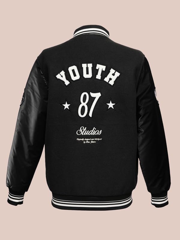 Image of Boys Solid Winter Wear Hooded Puffer Jacket For Kids