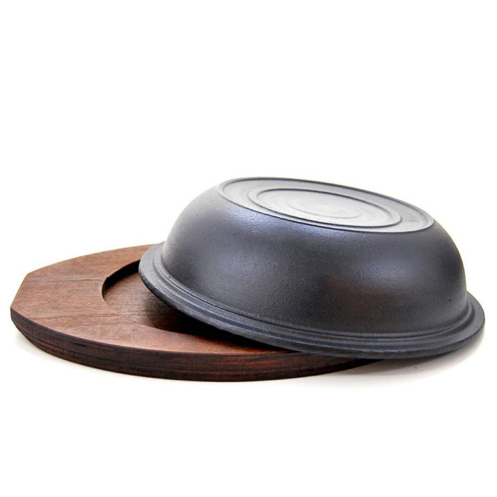Marmite en Fonte à tajine avec Plaque Anti-brûlure, cocotte en Argile tajine Couvercle en cône Non poreux de Cuisson et réglages de température Four / 28cm