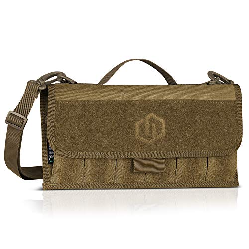 Savior Equipment Tactical Pistol Magazine Storage Pouch w/Hook-N-Loop Cover Panel - Shoulder Strap I - //coolthings.us