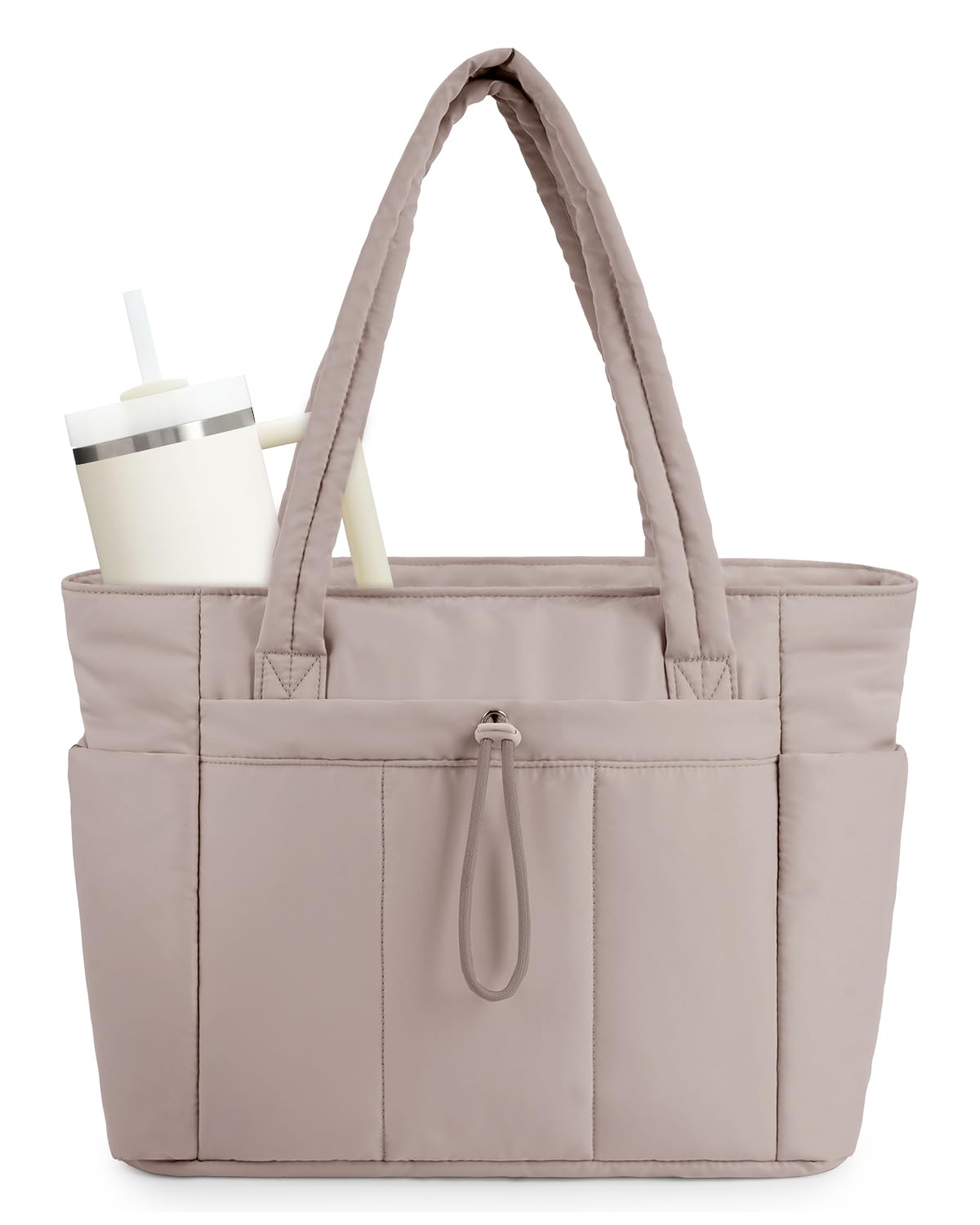 Wandering Nature Tote Bag for Women, Puffy Handbags for Work, Travel, Nurse