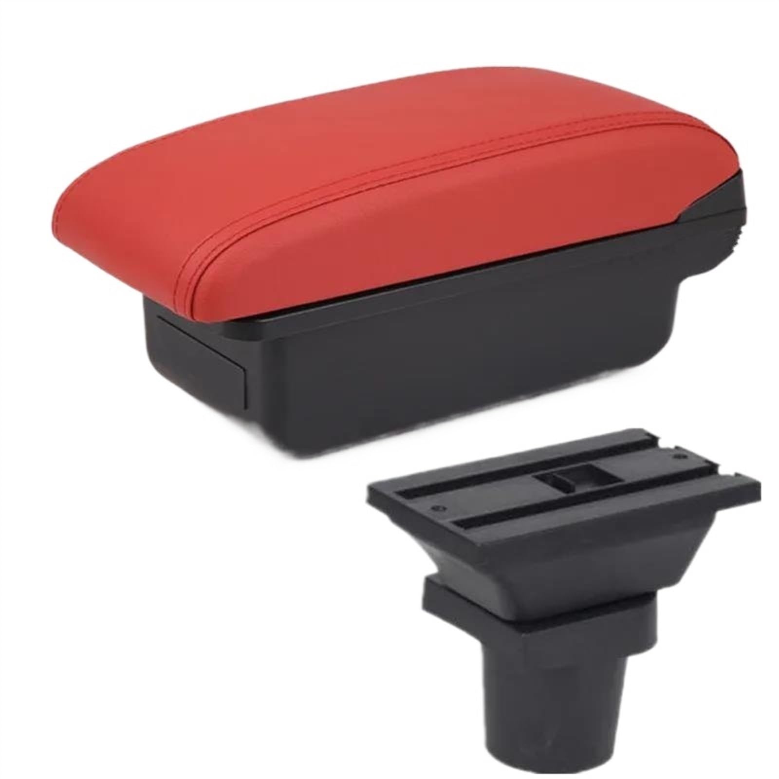 DYDGUTUFB Car Armrest Box Central Storage Box Interior Details With USB Accessories For Toyota For RAV4