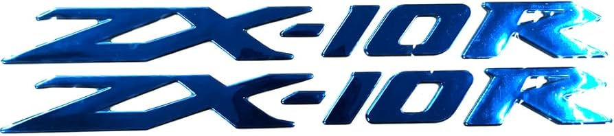 Amazon.com: Blue 3D Logo Emblem Sticker Decal Polish Gloss Raise