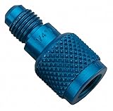 Yellow Jacket Liquid Charging Adapter, 1/4In MxF