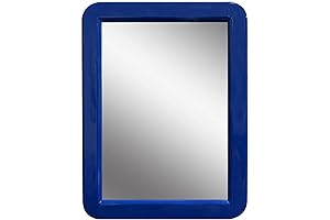 CEREM Locker Mirror Magnetic for Boys, Navy Blue 5" x 7" -...