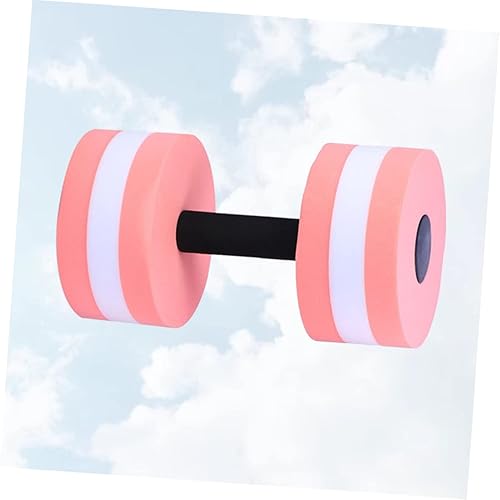 Miniatura 7 de Kisangel 2pcs Yoga Sports Supplies Lady Dumbbell Dumbbells Swimming Pool Dumbells Exercise Hand Bars Gym Gear for Men Water Barbell Aquatic Barbell
