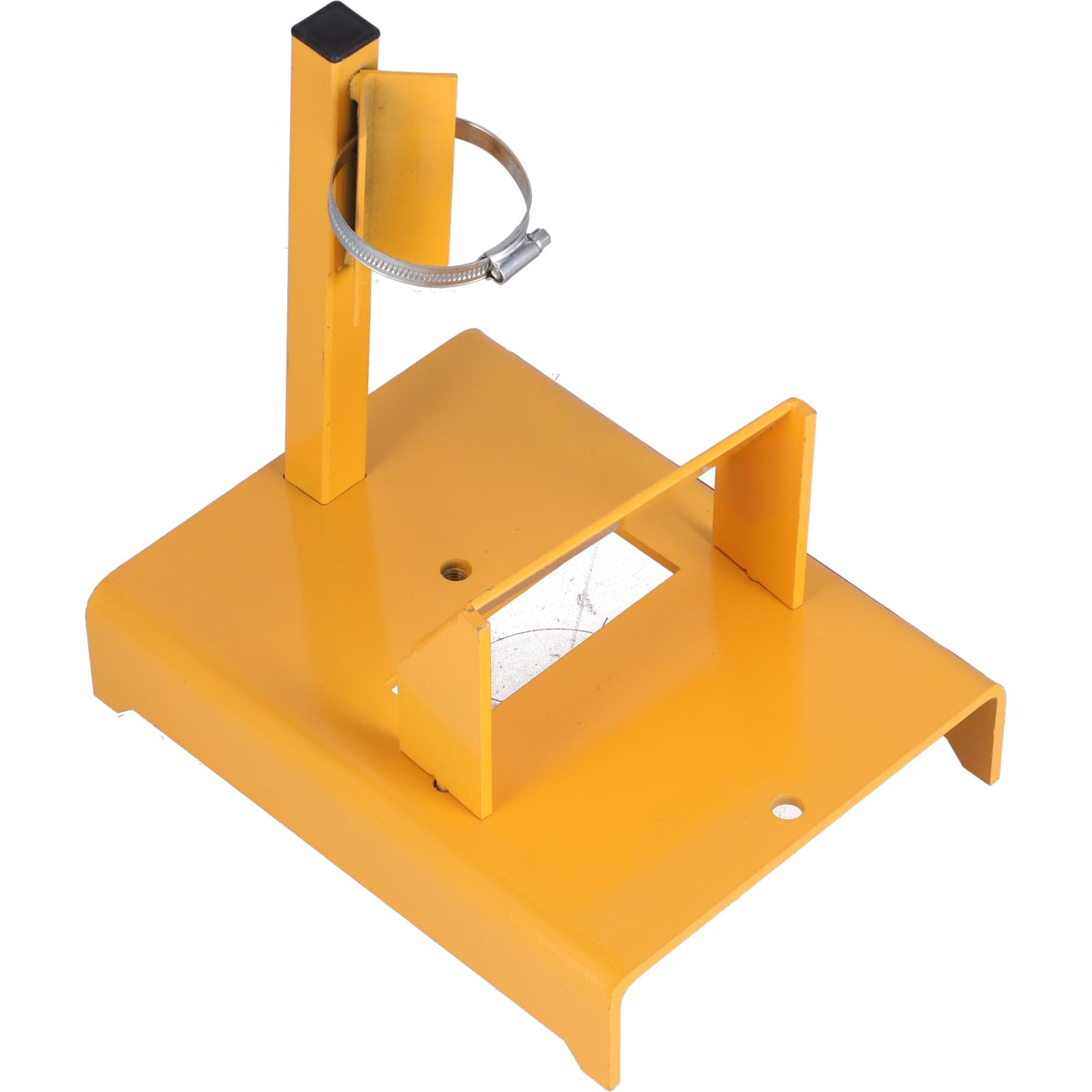 Ejoyous Afilador de Cuchillas para Cortacésped Amoladora de Cuchillas para Cortacésped de Hierro Bisel de 30 Grados Anillo Ajustable Base Estable Diseño Desmontable para el Cuidado del Césped en el