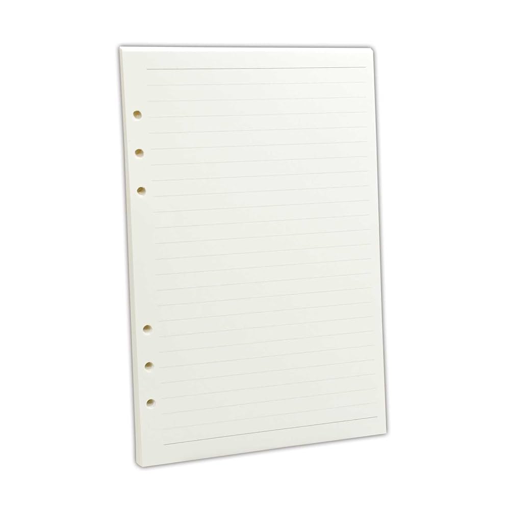 Amazon.co.jp: TSUKURIRO システム手帳 リフィル 6穴 リング