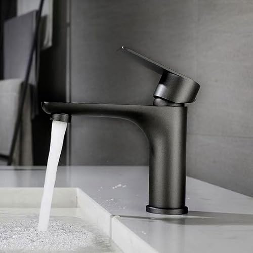 Washbasin Faucet 304 Stainless Steel undercounter Basin Bathroom Cabinet hot and Cold Water Faucet, A53