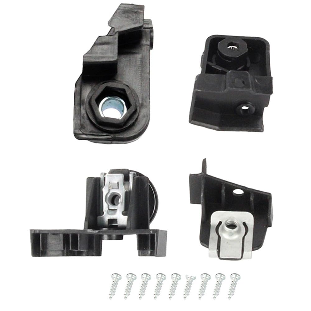 Riloer Reparatursatz für die Scheinwerferhalterung vorne (inkl. Schrauben) – kompatibel mit VW Passat B8 (europäische Version, 2015–2018) – 3G0998226 – Rechts