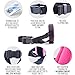 Gentle Muzzle Guard for Dogs - Prevents Biting and Unwanted Chewing Safely - New Secure Comfort Fit - Soft Neoprene Padding - No More Chafing - Training Guide Helps Build Bonds with Pet (XL, Pink)