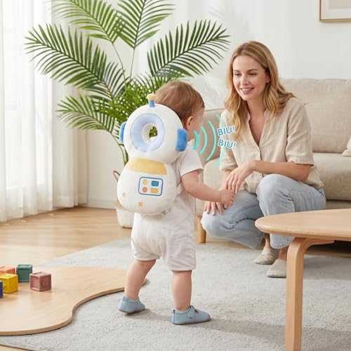 Protector de cabeza para caminar para bebés con cojín anticaídas de astronauta 2