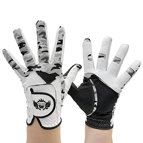 WORLD EAGLE PARFIT ゴルフグローブ 左手用 M ホワイト迷彩