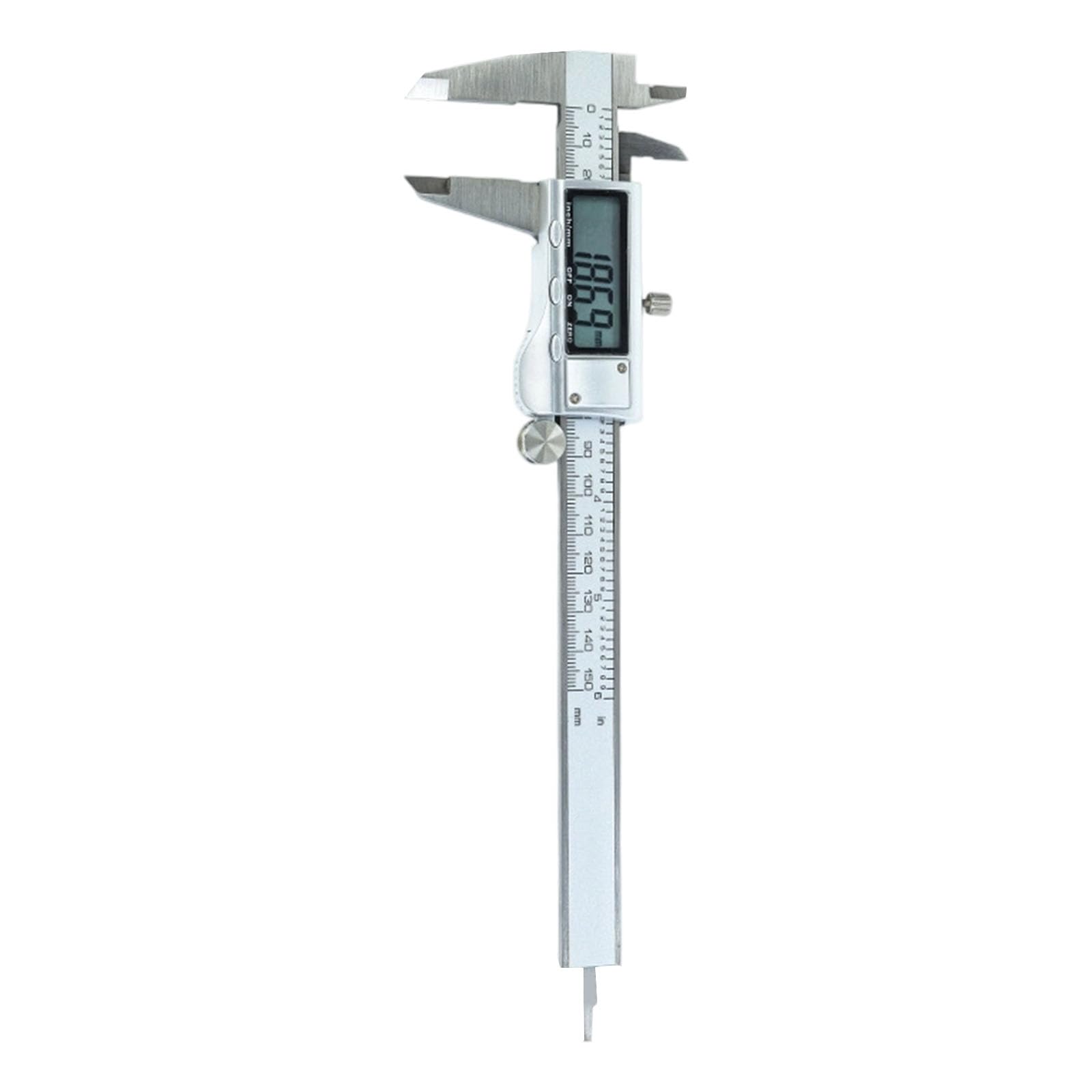 Stainless Steel Vernier Caliper 0.01mm Resolution Measuring Tool for Engineers Mechanics and Projects Digital Caliper Measuring Tool