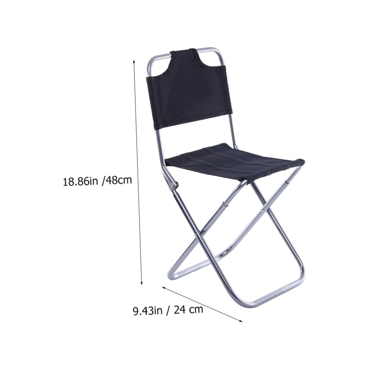 Anneome Taburete Plegable Portátil con Fijación de Triangular Y Soporte Reforzado para Pesca Acampada Y al Aire