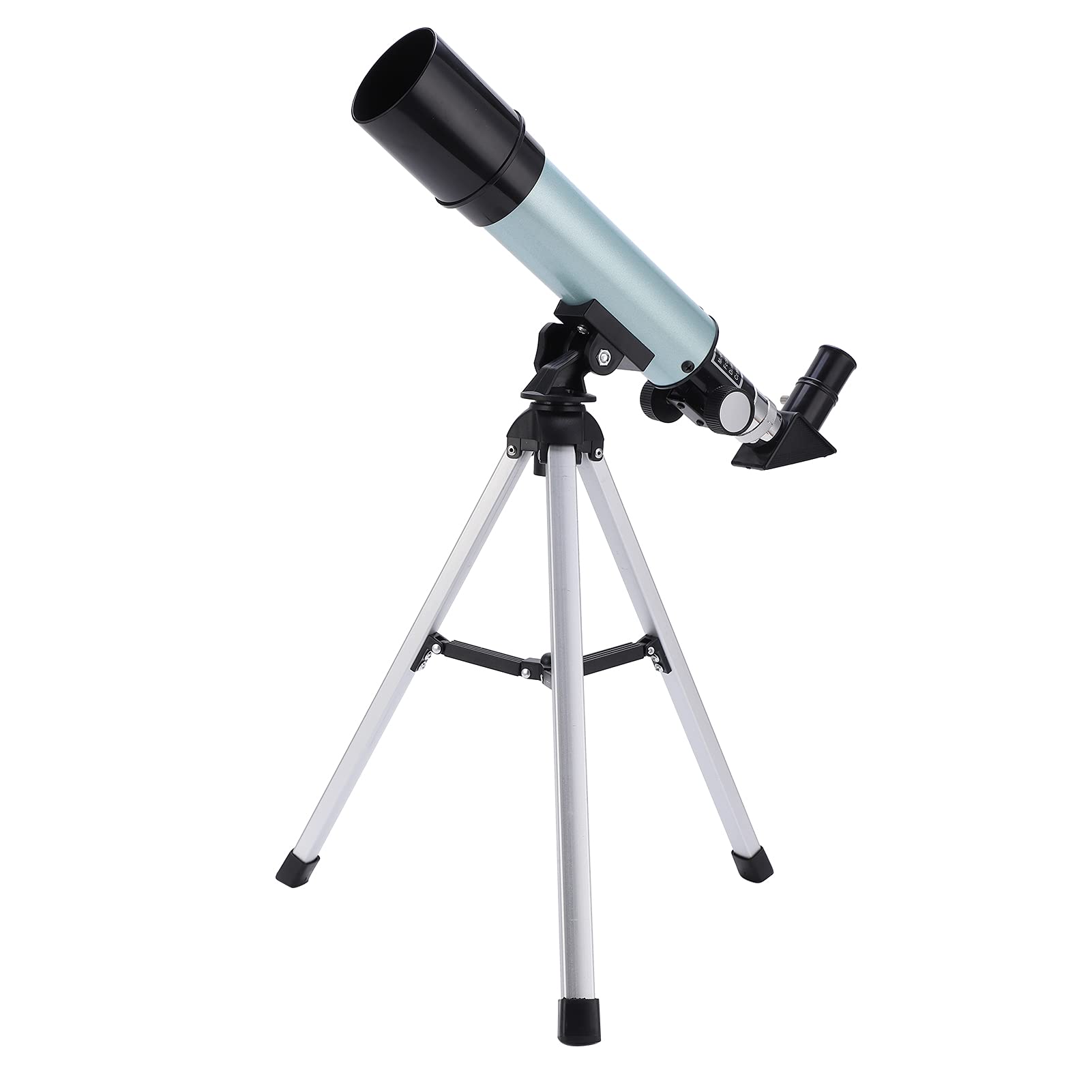 Télescope Compact pour Enfants et Débutants avec Grossissement 90X, Réglage Horizontal à 360°, Retournement Vertical à 240°, Convient aux Enfants de 6 Ans et Plus, Matière Plastique comme sur